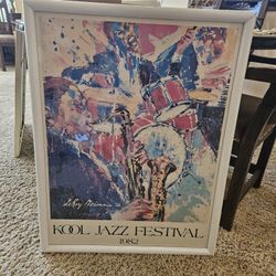 Large Framed Monterey Jazz Festival Picture