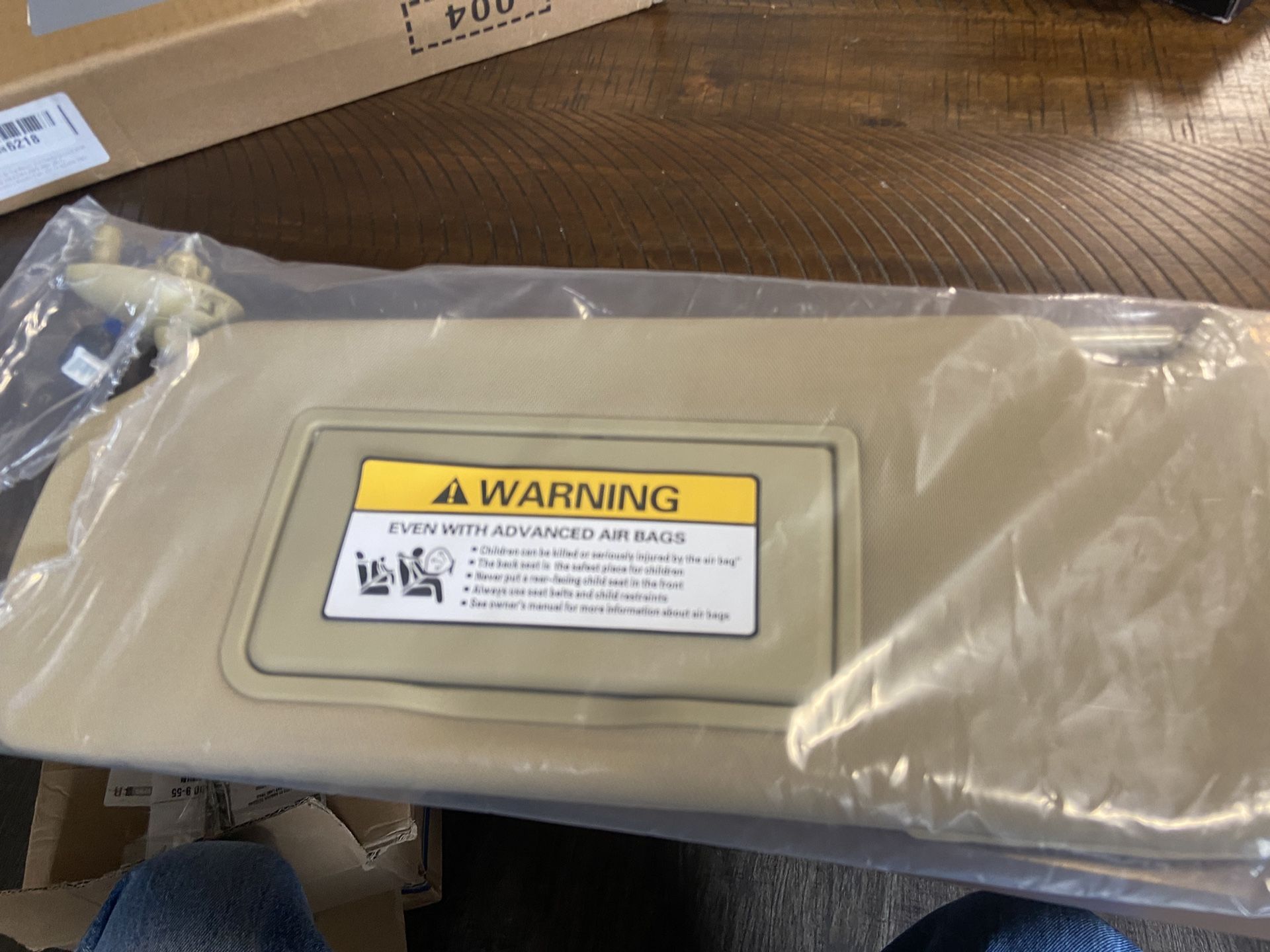 Left Driver Side Sun Visor