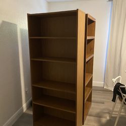 3x Book Shelf 