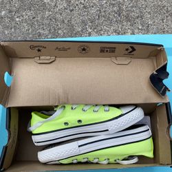 Converse Neon Yellow 