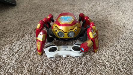 Iron man spider robot from Disneyland