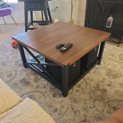 Rustic Brown Coffee Table