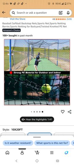 Multi-Purpose Sports Net