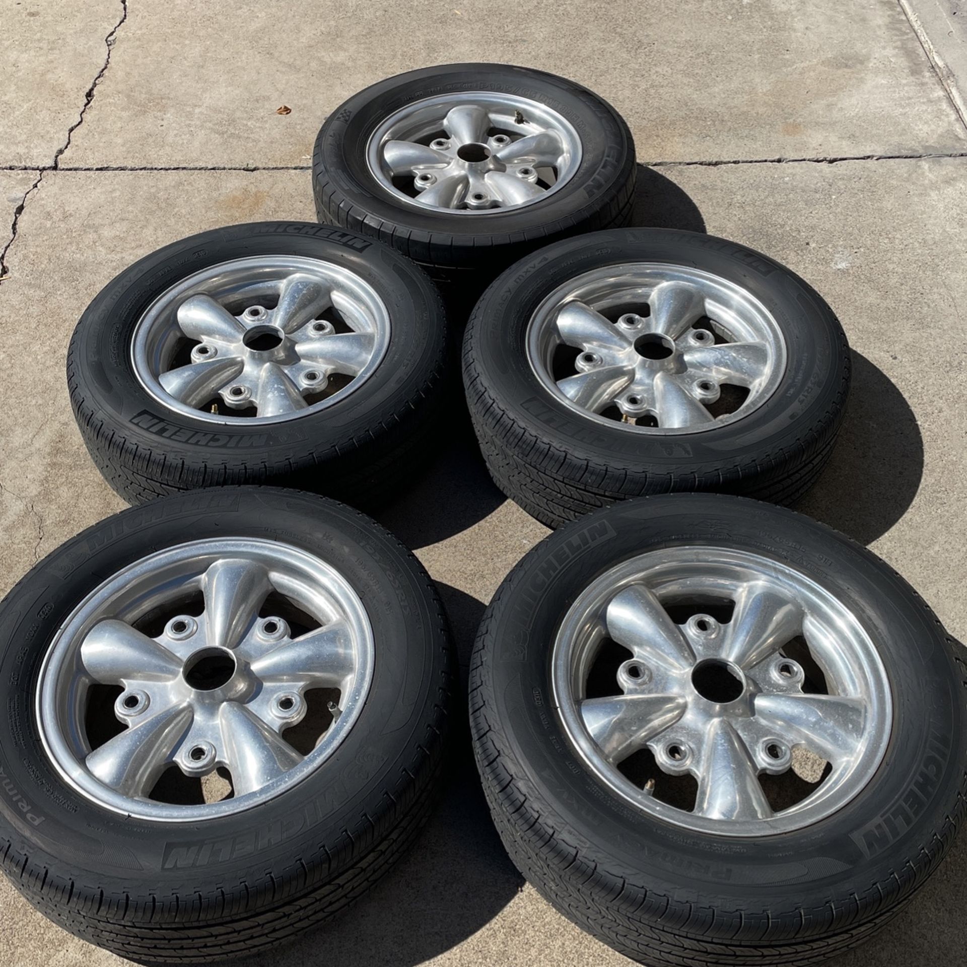 VW EMPI 5 Spoke Wheels And Tires