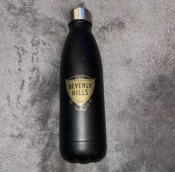 Beverly Hills Black 17oz Stainless Steel Water Bottle