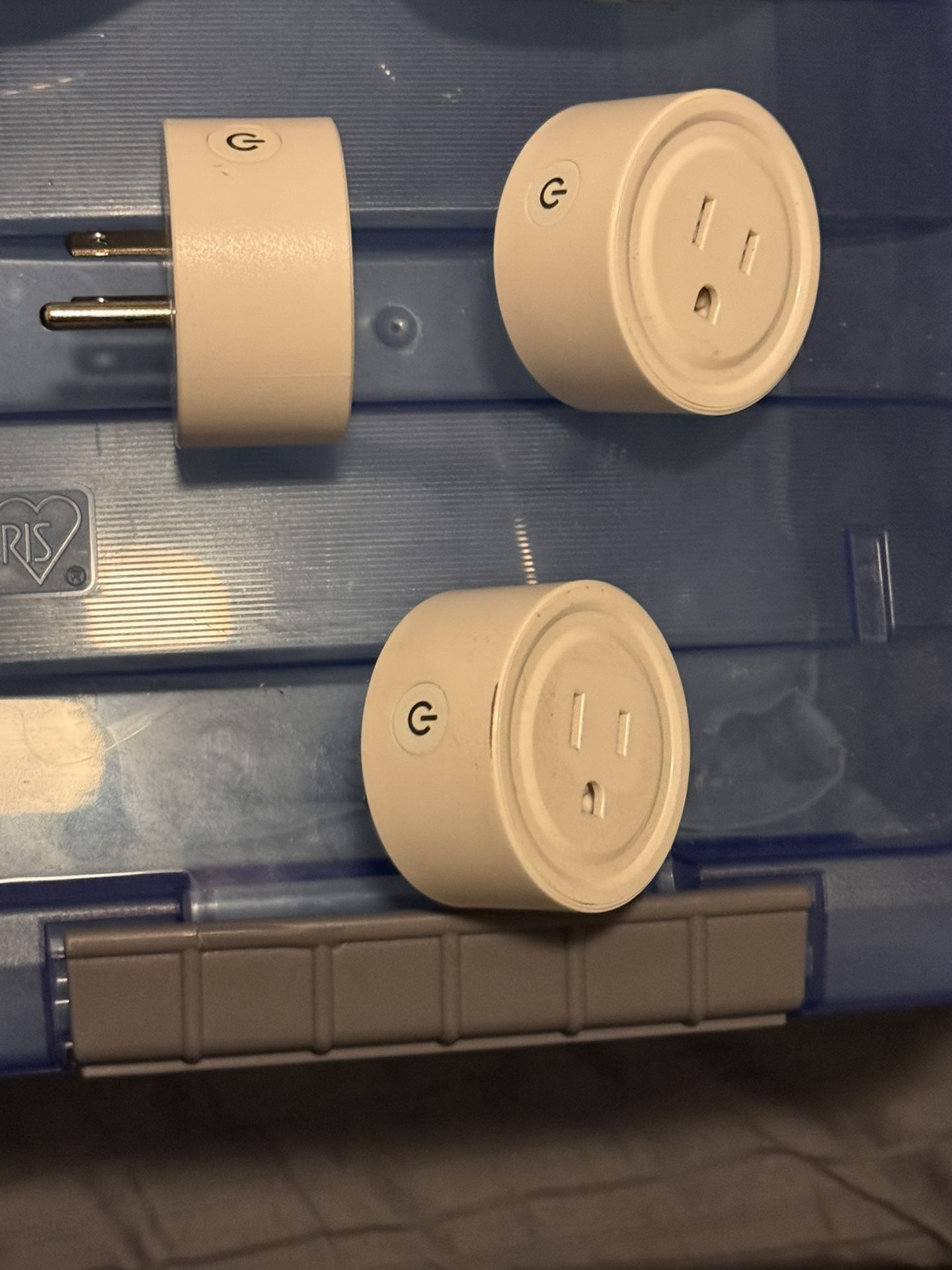 Three 3 Prong Smart plugs (Tuya) Works With Alexa Siri