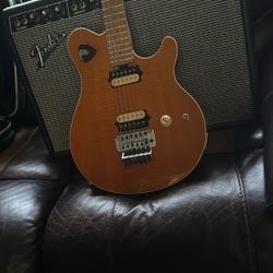 $2800 Ernie Ball Music Man Guitar And Deluxe Rever Amp  