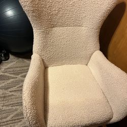 Fluffy Rocking Chair