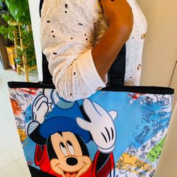 Disney Ink & Paint Tote Bag Mickey Mouse