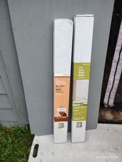Vinyl blinds