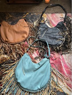 New large fringe purses $25 each