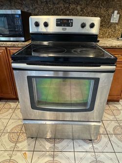 Maytag stainless steel oven