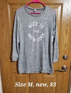 Tops, NEW, sizes vary (Please Look A Pix), $3 Each