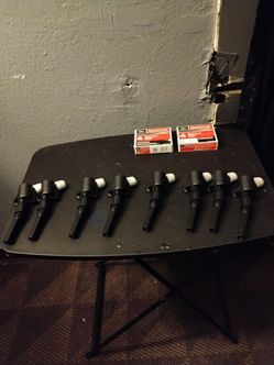 Very beautiful spark plugs and ignition coils for your beautiful vehicle