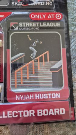 Street League Collector Board NYJAN HUSTON 