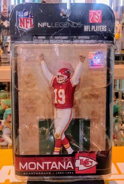 Joe Montana Chiefs MacFarlane Sports Figure 