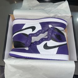 Jordan 1 High “Court Purple”