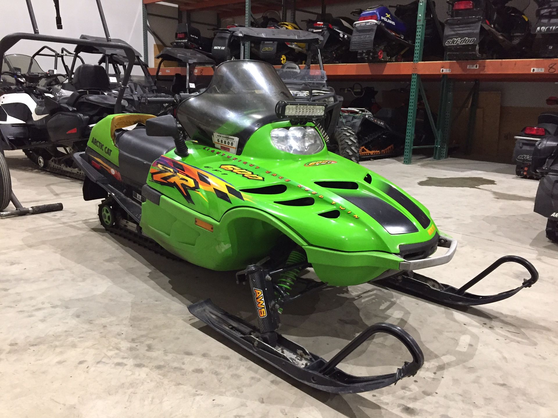1998 arctic cat zr600 zr 600 efi reverse 4459 miles will trade