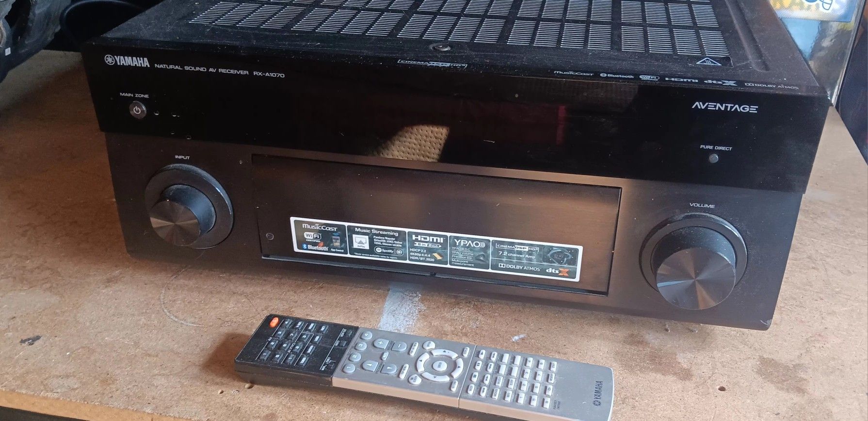 Yamaha AVENTAGE RX-A1070 7.2 Channel A/V Receiver
