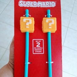 Super Mario Bros X 2 Straws