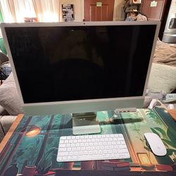 2022 iMac Green - BARELY USED