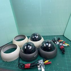 3   Speco Color Weatherproof Dome Cameras