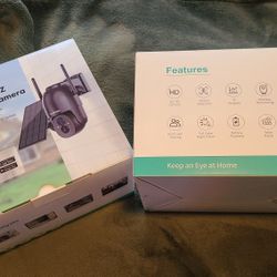 2 SeeVision Brand New In Box Wireless Solar Security Cameras