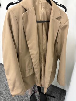 Khaki blazer xxl for women