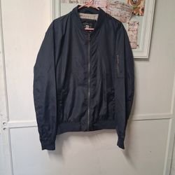 Windbreaker Navy Blue Size Extra Large