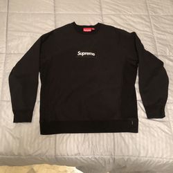 Black Supreme Sweater