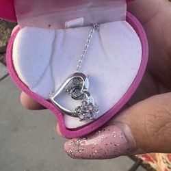Silver Heart Necklace 
