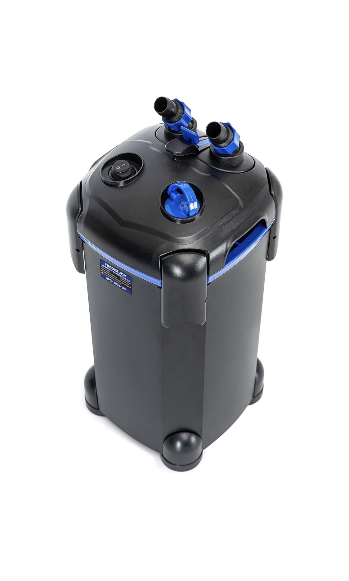AMOSIJOY 3-Stage Aquarium Canister Filter