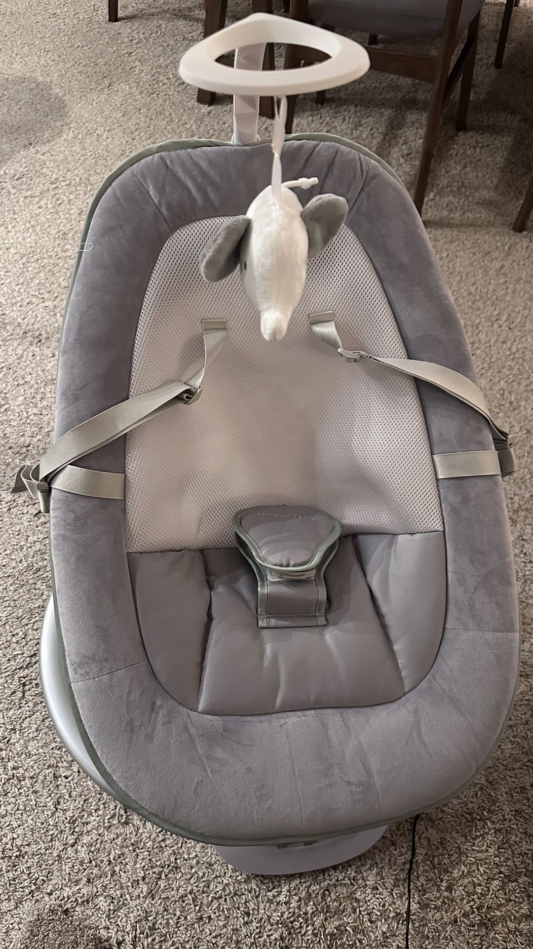 Momcozy CocoSway Baby Swing for Infants to Toddler, 3D-Motion Electric Baby Swing