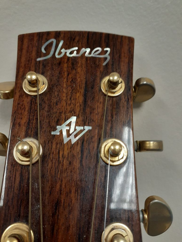 Ibanez AW100 acoustic guitar