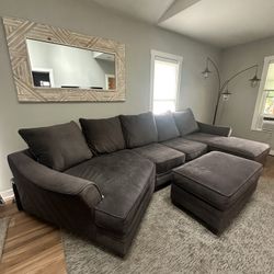 Original MSRP $1300 - Blue 12ft Sectional For $450