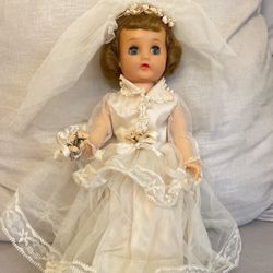 Vintage Bride Doll
