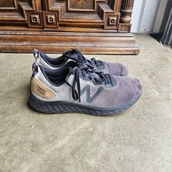 New Balance Fresh Foam Running Shoes Gray Black Lightweight Trainers Men’s