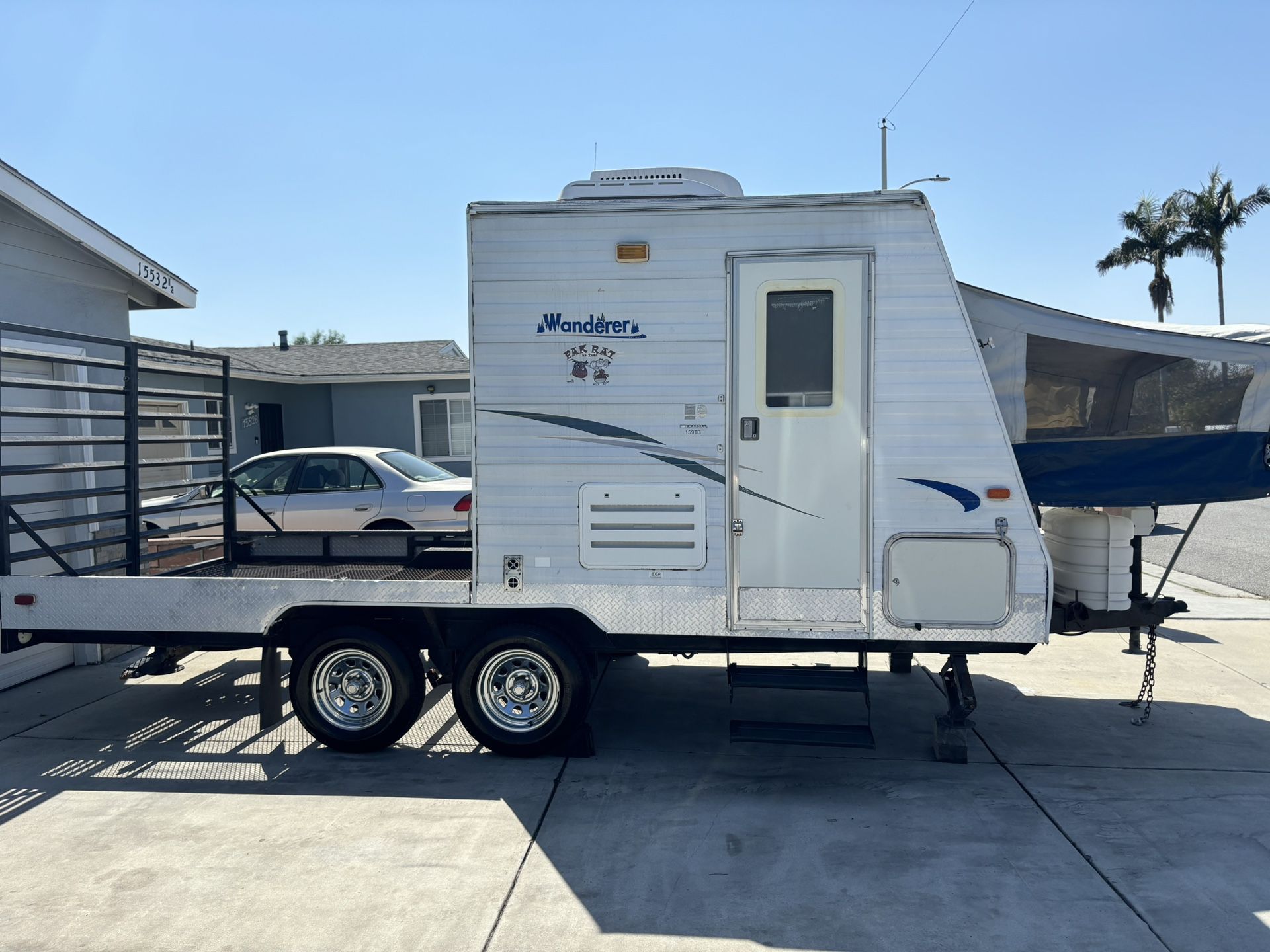 2003 Toy Hauler/ Travel Trailer 19 Ft October 2024 Tag’s Clean Title 