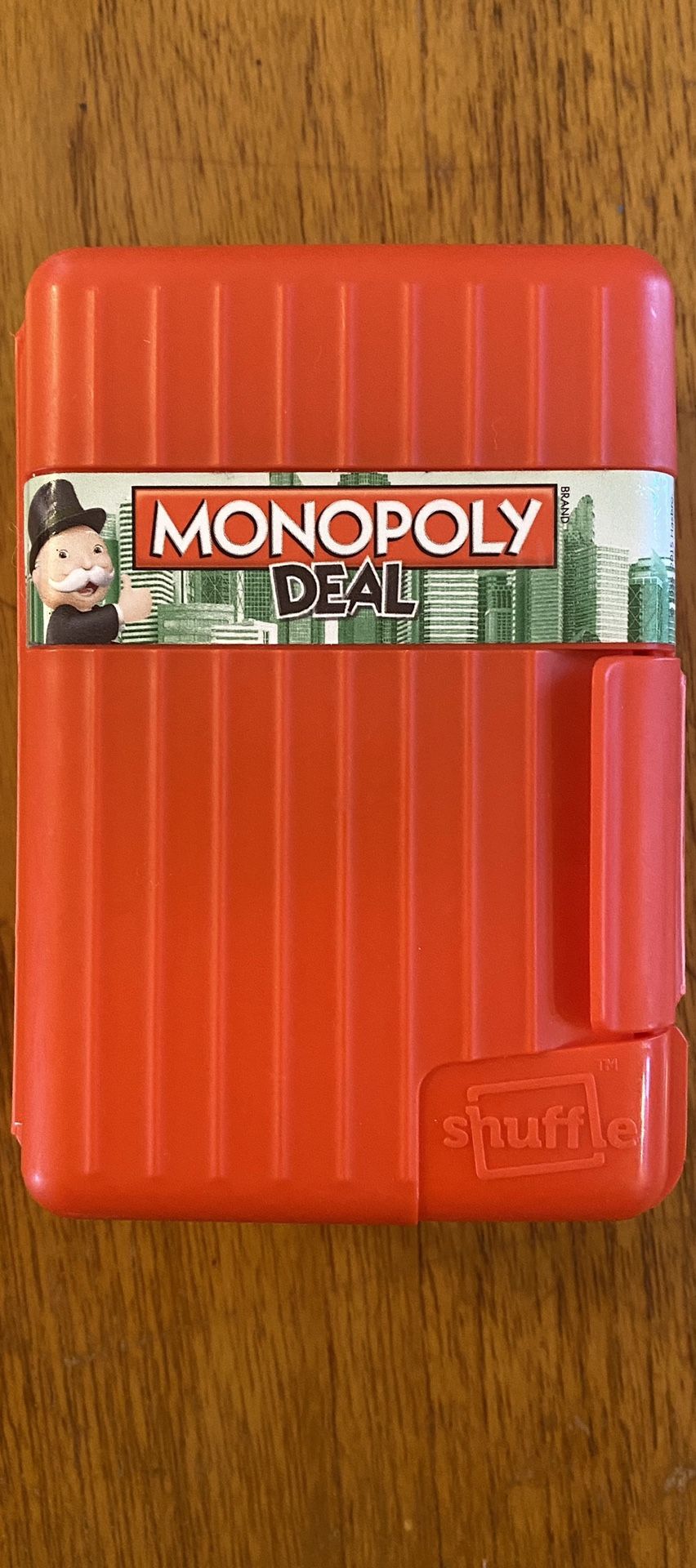 Monopoly Deal card game/board game with hardshell case