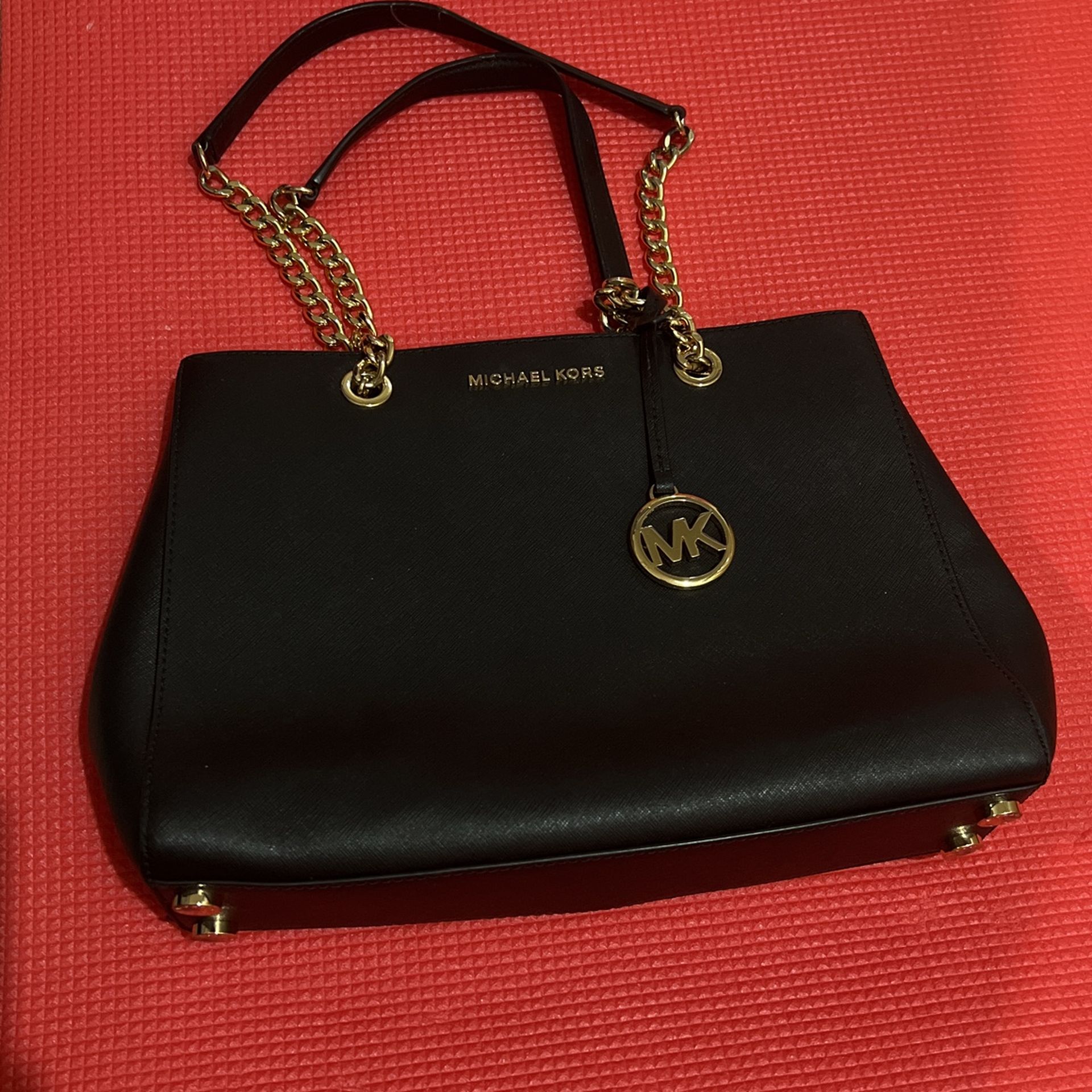 Pristine Michael Kors Black Purse