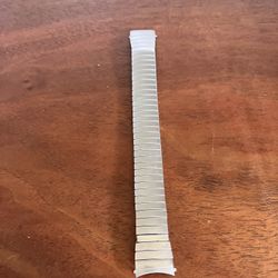 Vintage stainless-steel “Twist-O-Flex” expansion bands/Timex