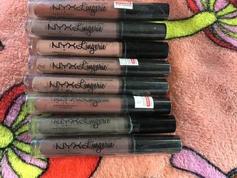 New Nyx lingerie lipsticks