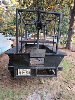 Custom Steel Trailer Grill