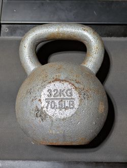70.5 Pound Kettlebell