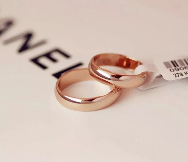 Rosegold Wedding Ring