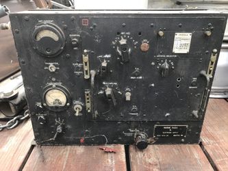 Military era I believe Vintage Marine crystal Radio