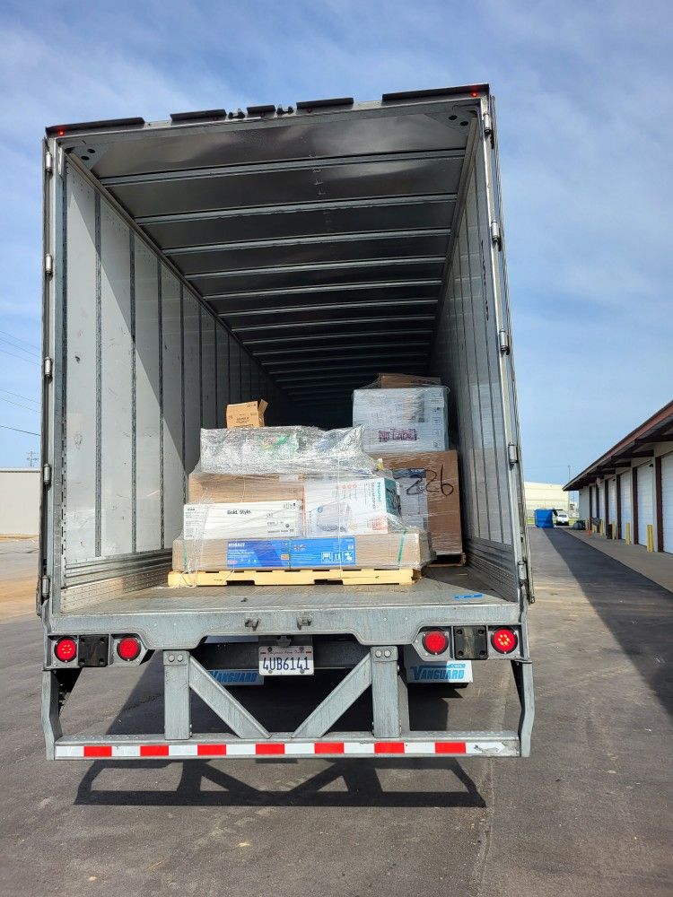 L@wes Truckload Is Here New Pallets
on the floor $199& Up Multi Pallet Discount Available!