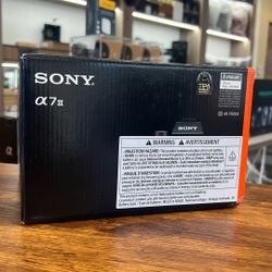 Sony A7iii Body 