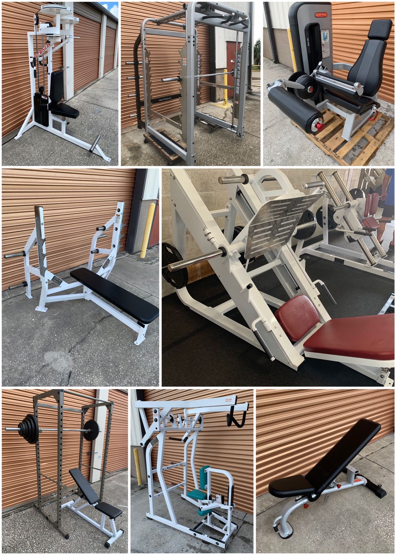 Commercial Gym Equipment, Squat Racks, Dumbbells, Olympic Weight Benches, Plates