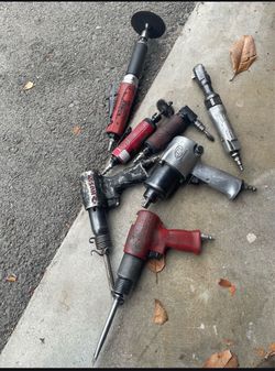 Ingersoll Rand, Chicago Pneumatic and husky Air Tool Lot